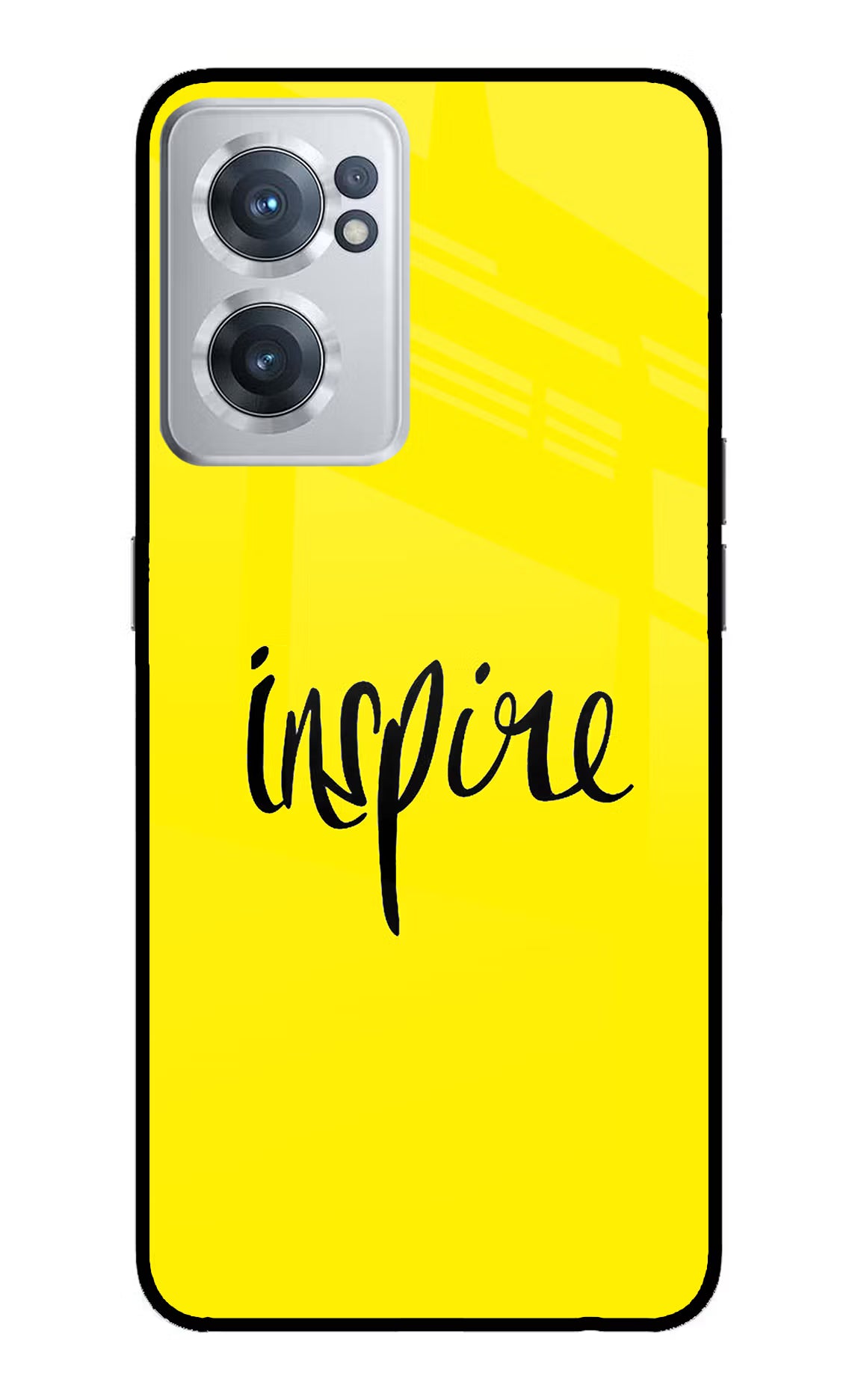 Inspire OnePlus Nord CE 2 5G Glass Case Back Cover by Casekaro