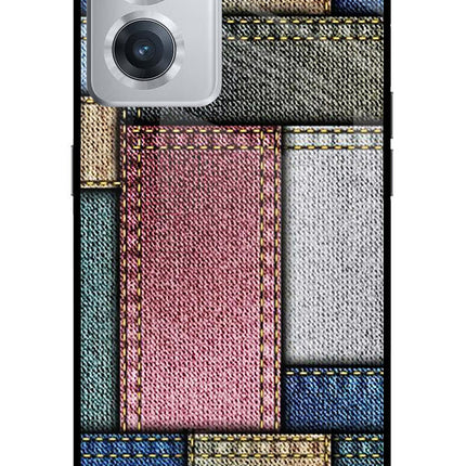 Multicolor Jeans OnePlus Nord CE 2 5G Glass Case