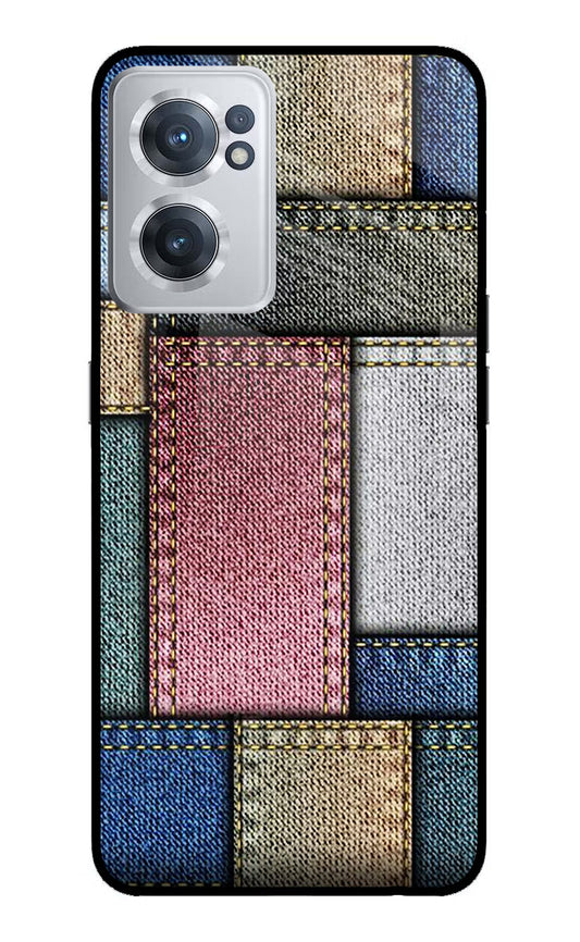 Multicolor Jeans OnePlus Nord CE 2 5G Glass Case
