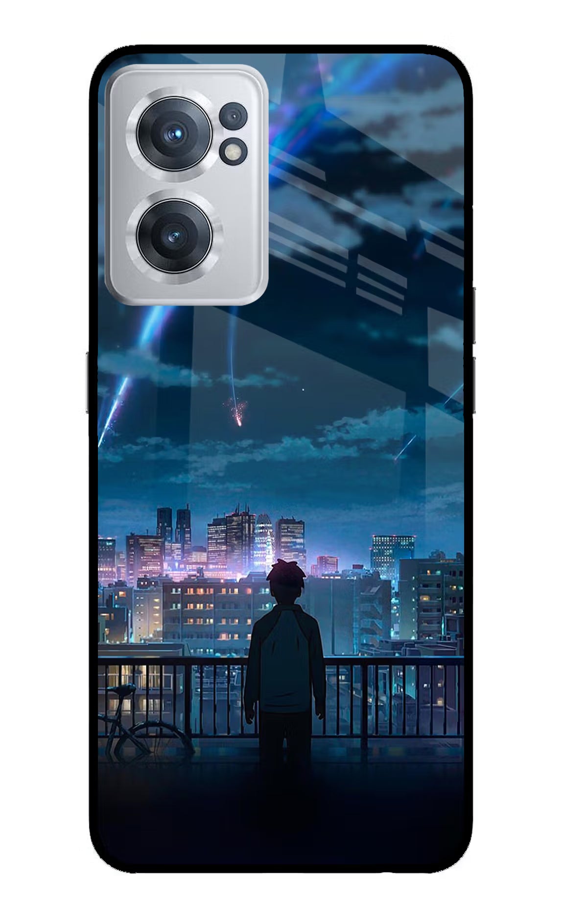 Anime OnePlus Nord CE 2 5G Glass Case Back Cover by Casekaro