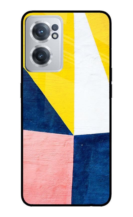 Colourful Art OnePlus Nord CE 2 5G Glass Case