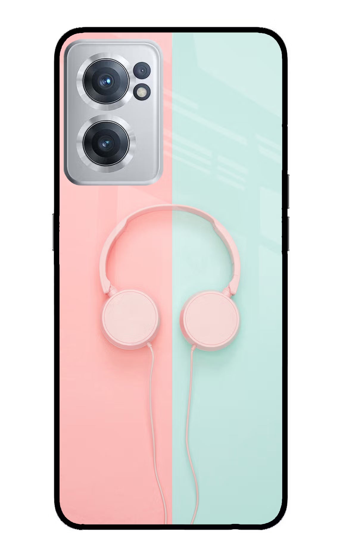 Music Lover OnePlus Nord CE 2 5G Glass Case Back Cover by Casekaro