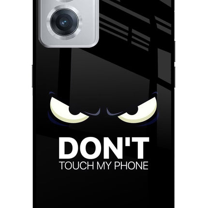 Don'T Touch My Phone OnePlus Nord CE 2 5G Glass Case