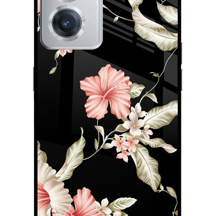 Flowers OnePlus Nord CE 2 5G Glass Case