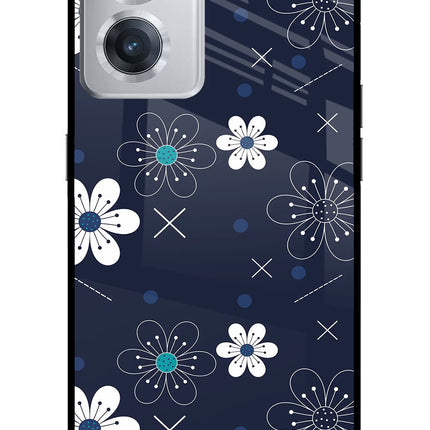 Flowers OnePlus Nord CE 2 5G Glass Case