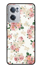 Flowers OnePlus Nord CE 2 5G Glass Case