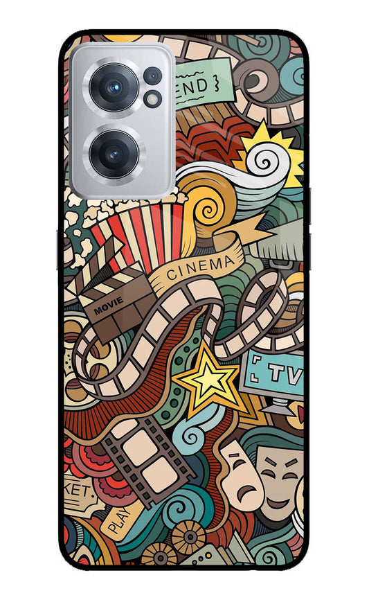 Cinema Abstract OnePlus Nord CE 2 5G Glass Case