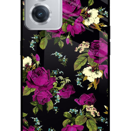 Flowers OnePlus Nord CE 2 5G Glass Case