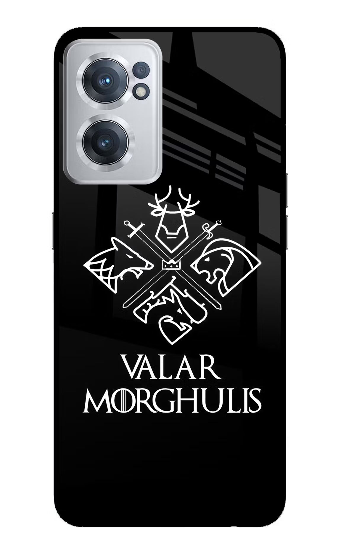 Valar Morghulis | Game Of Thrones OnePlus Nord CE 2 5G Glass Case Back Cover by Casekaro
