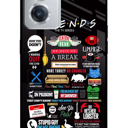 FRIENDS OnePlus Nord CE 2 5G Glass Case
