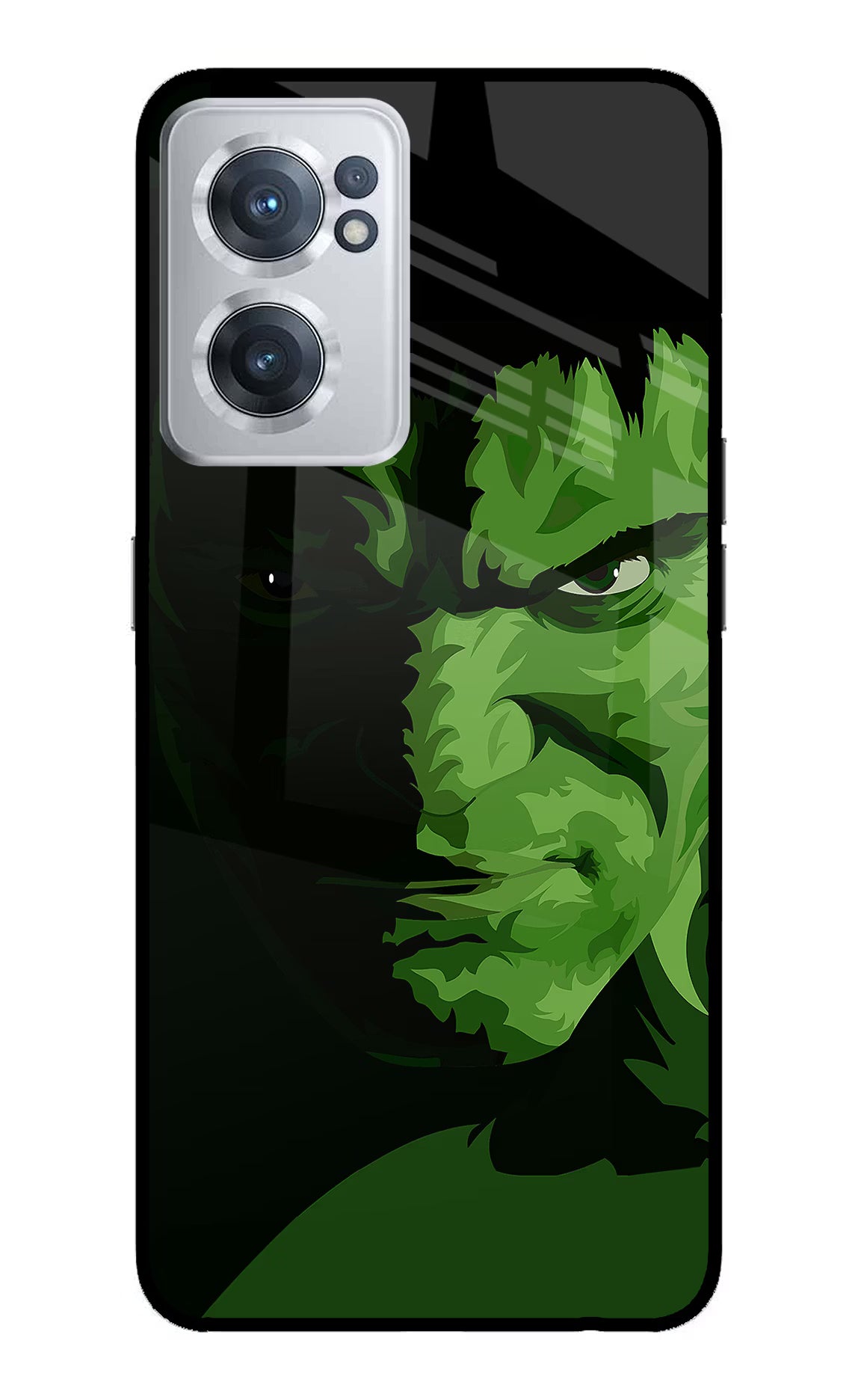 HULK OnePlus Nord CE 2 5G Glass Case Back Cover by Casekaro
