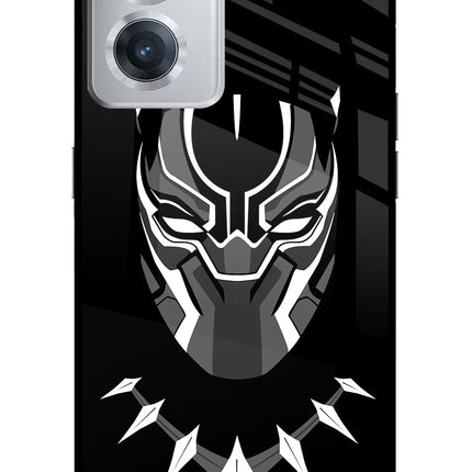 Black Panther OnePlus Nord CE 2 5G Glass Case