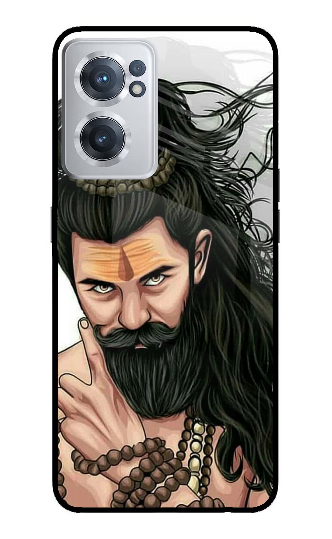 Mahadev OnePlus Nord CE 2 5G Glass Case Back Cover by Casekaro