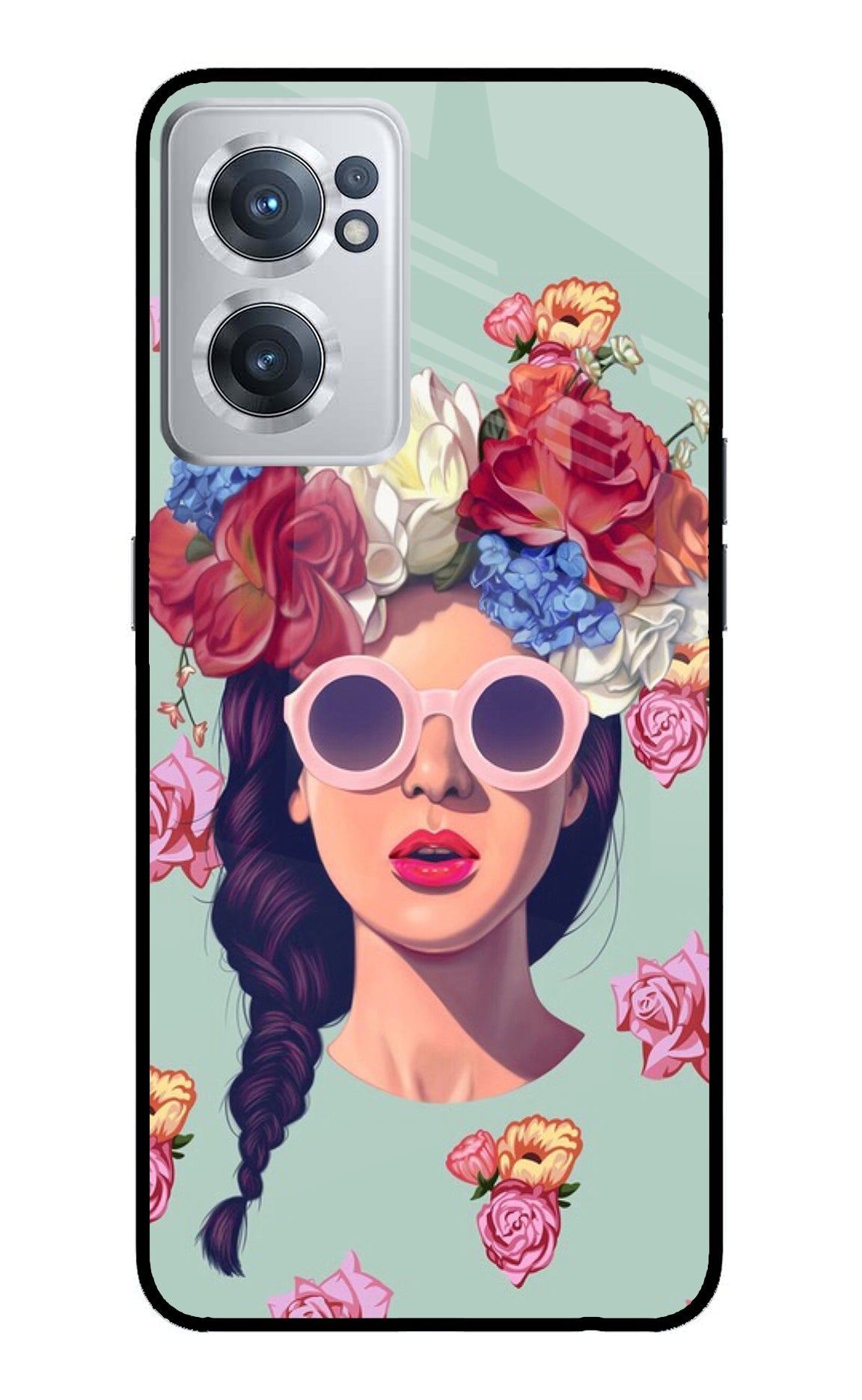 Pretty Girl OnePlus Nord CE 2 5G Glass Case