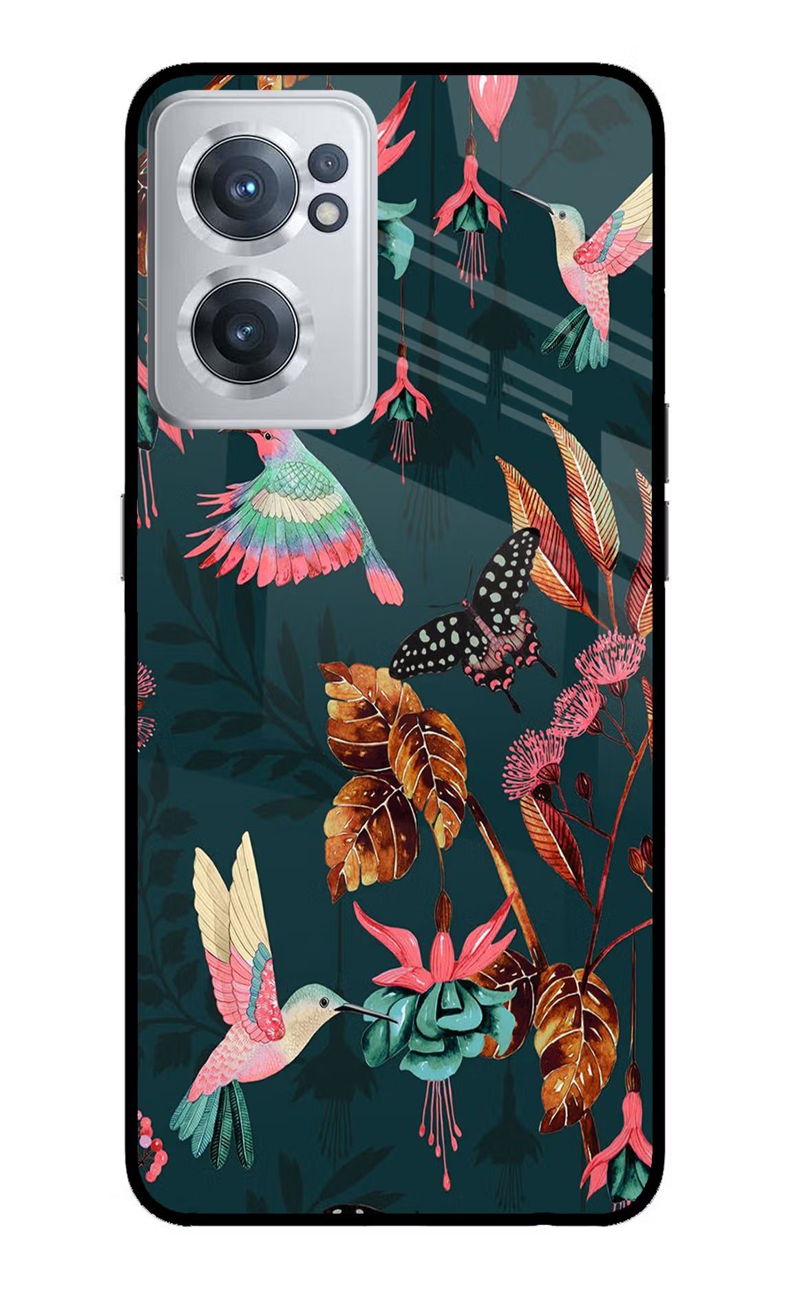 Birds OnePlus Nord CE 2 5G Glass Case Back Cover by Casekaro