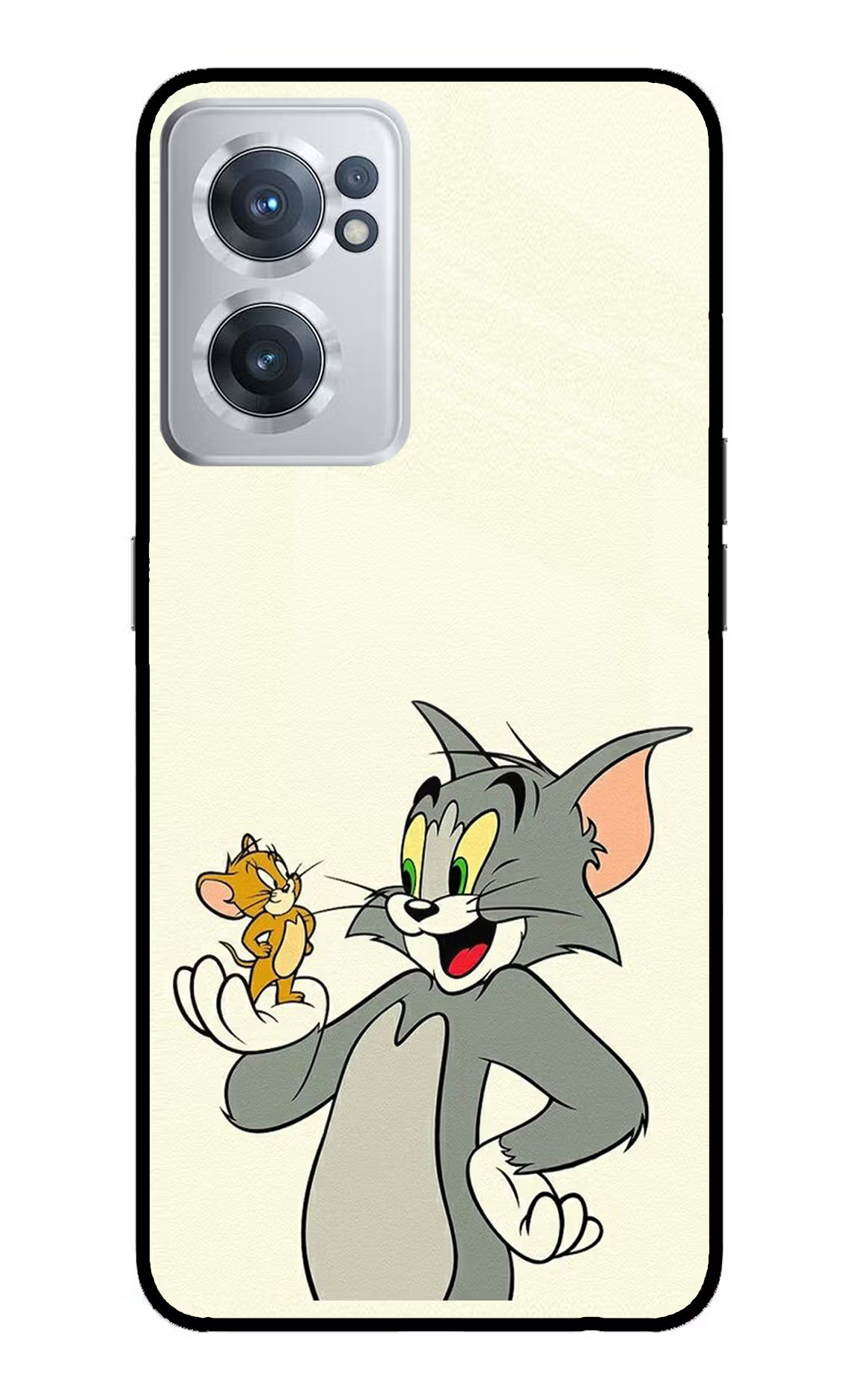 Tom & Jerry OnePlus Nord CE 2 5G Glass Case Back Cover by Casekaro