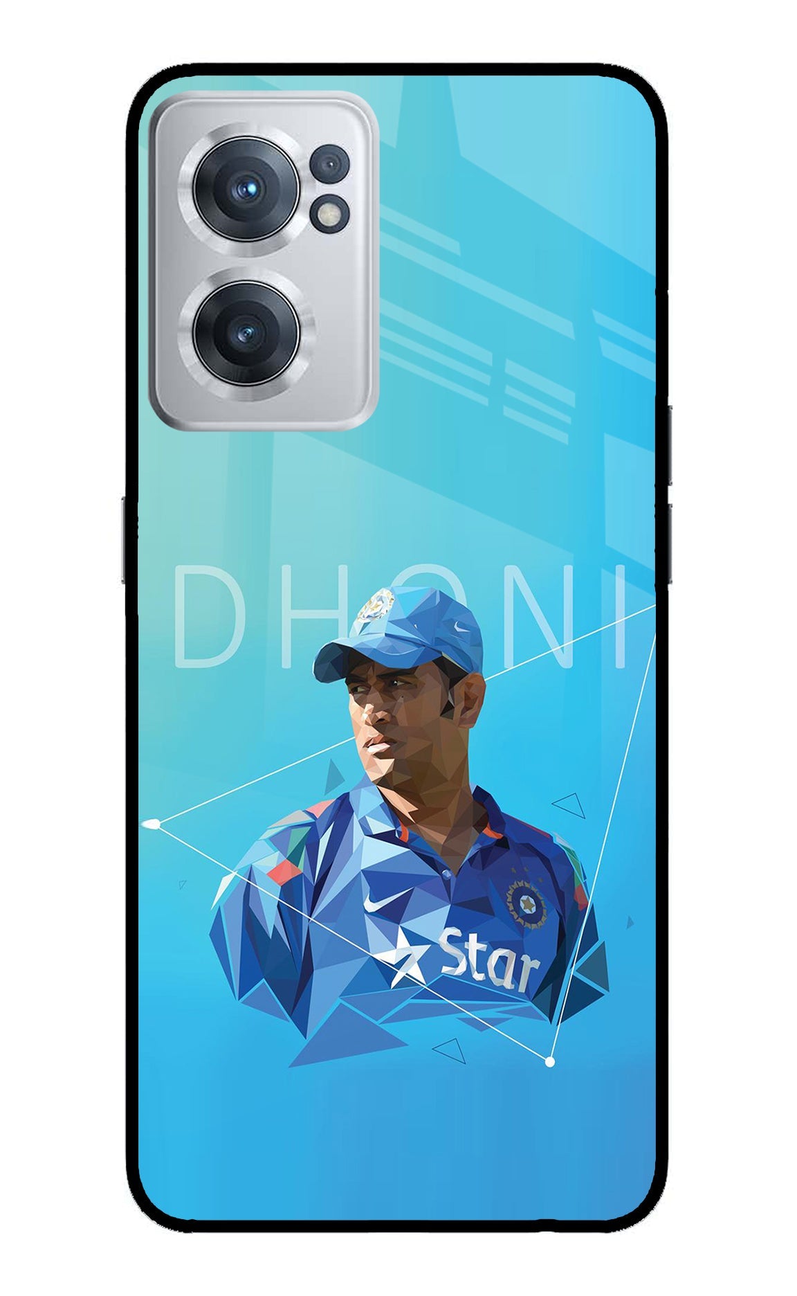 Dhoni Artwork OnePlus Nord CE 2 5G Back Cover