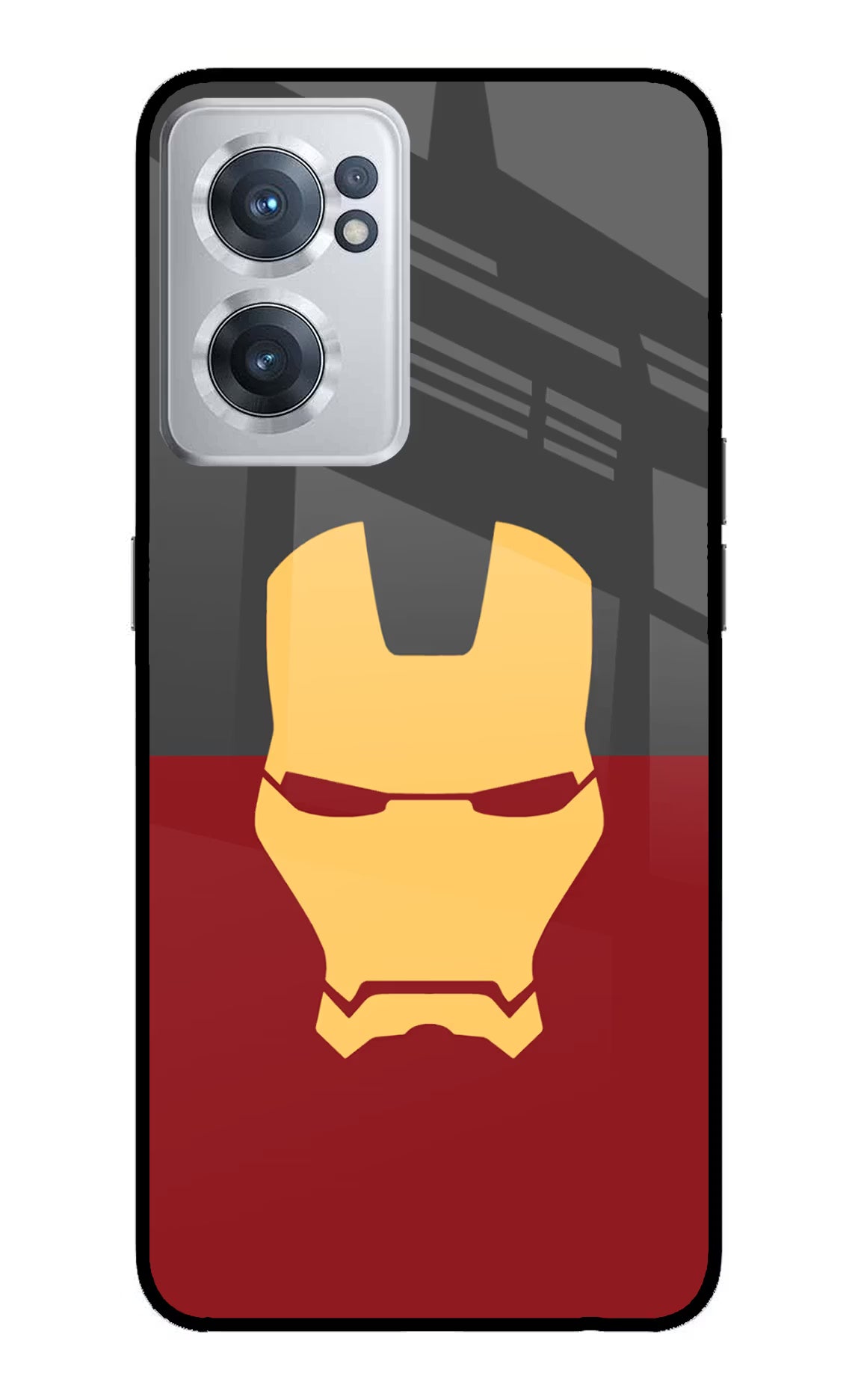 Ironman OnePlus Nord CE 2 5G Glass Case Back Cover by Casekaro