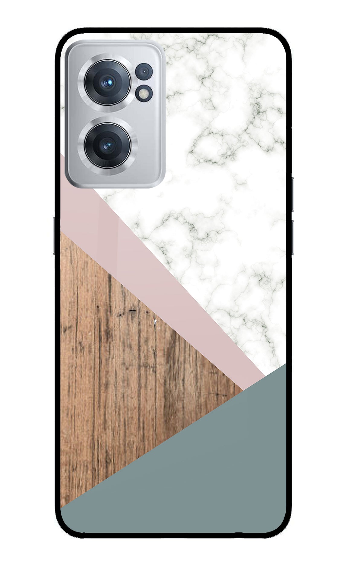 Marble wood Abstract OnePlus Nord CE 2 5G Back Cover