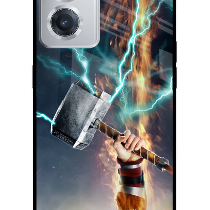 Thor Hammer Mjolnir OnePlus Nord CE 2 5G Glass Case