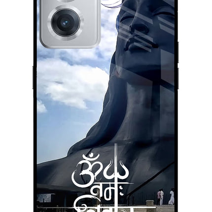 Om Namah Shivay OnePlus Nord CE 2 5G Glass Case Back Cover by Casekaro