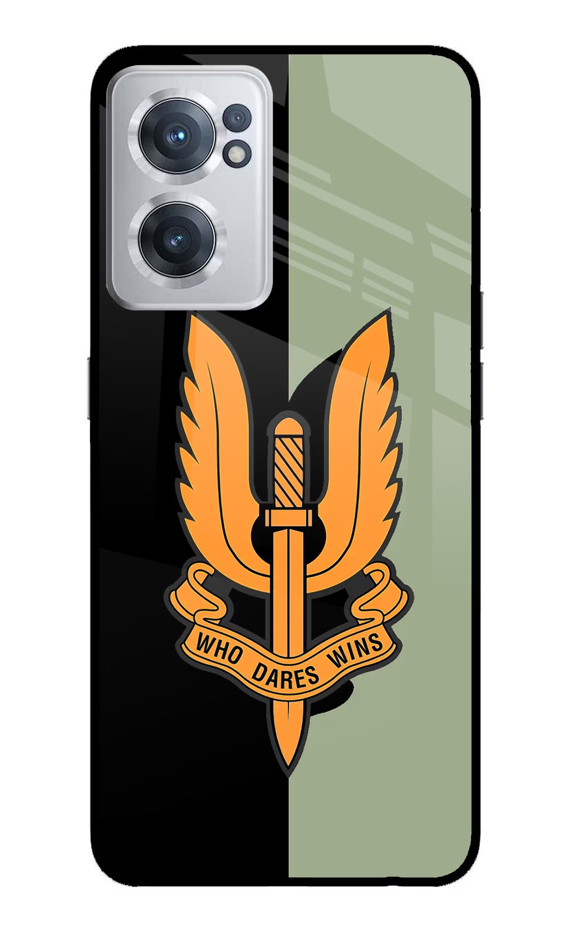 Balidan Logo OnePlus Nord CE 2 5G Glass Case Back Cover by Casekaro