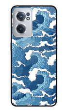 Blue Waves OnePlus Nord CE 2 5G Glass Case
