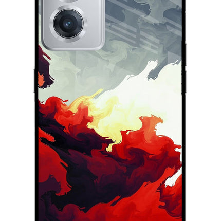 Fire Cloud OnePlus Nord CE 2 5G Glass Case