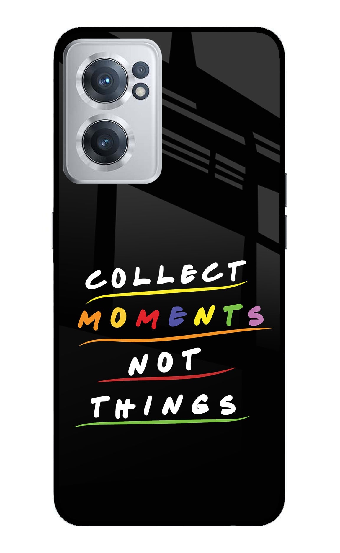 Collect Moments Not Things OnePlus Nord CE 2 5G Back Cover