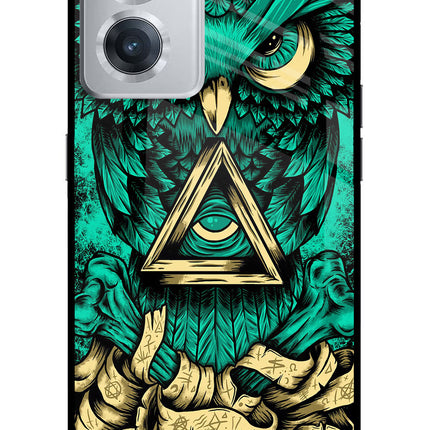 Green Owl OnePlus Nord CE 2 5G Glass Case