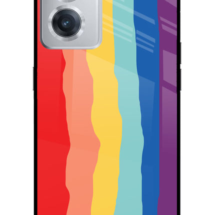 Rainbow OnePlus Nord CE 2 5G Glass Case