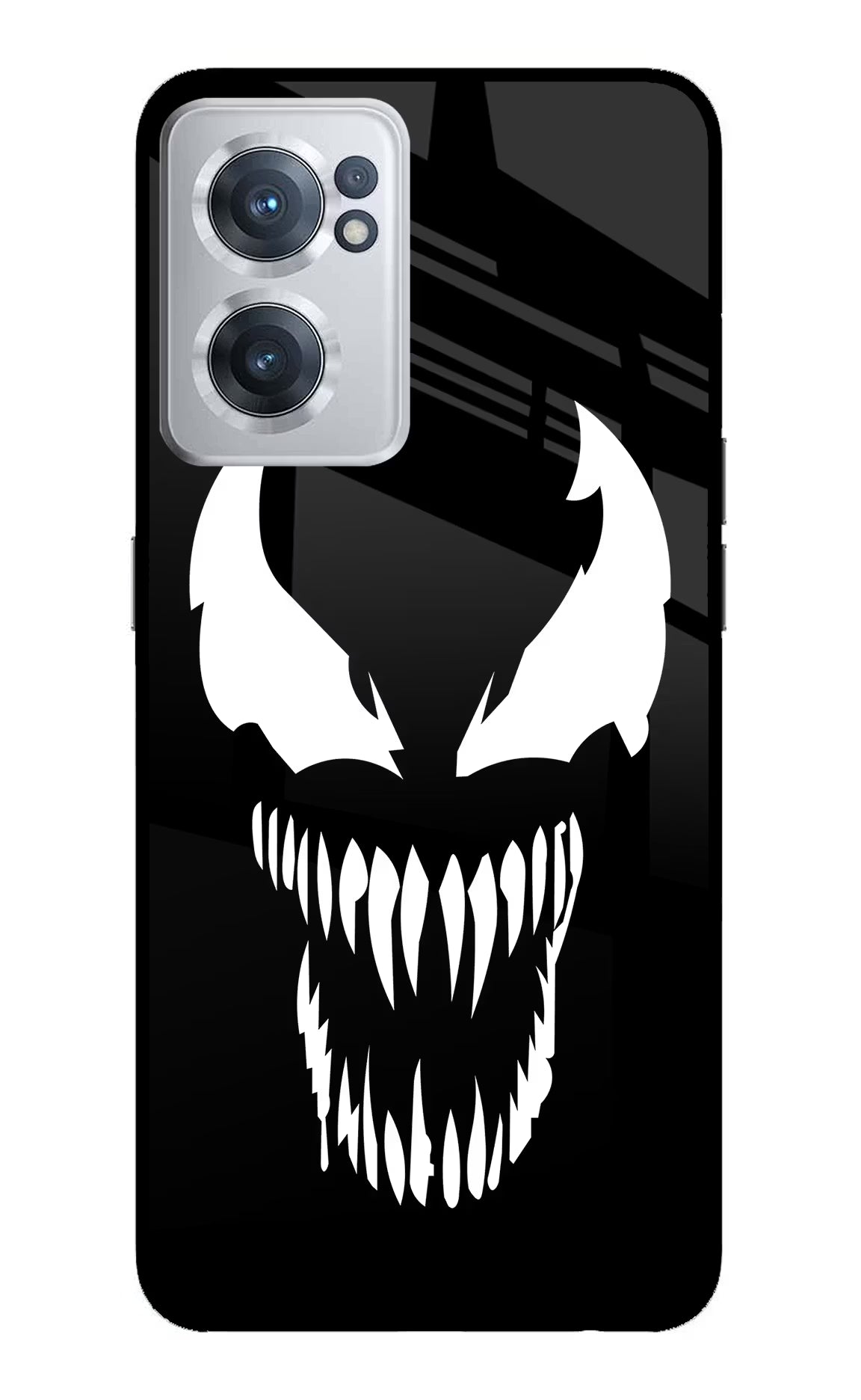 Venom OnePlus Nord CE 2 5G Glass Case Back Cover by Casekaro
