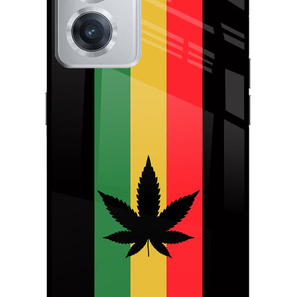 Weed Flag OnePlus Nord CE 2 5G Glass Case