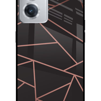 Geometric Pattern OnePlus Nord CE 2 5G Glass Case