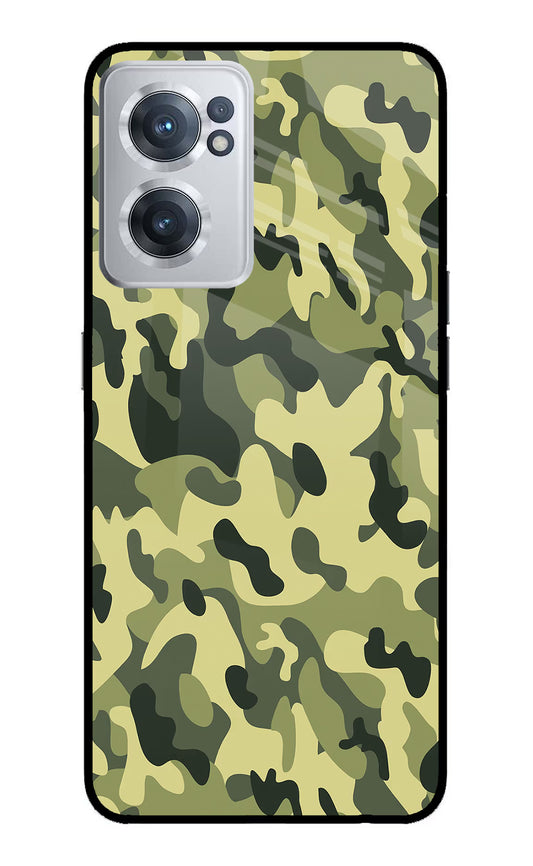 Camouflage OnePlus Nord CE 2 5G Glass Case