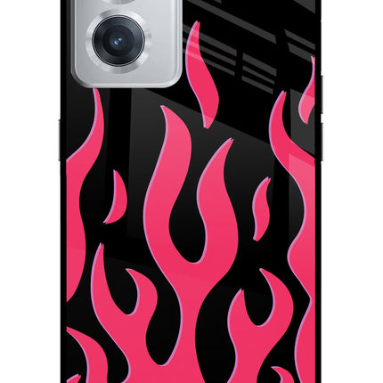 Fire Flames OnePlus Nord CE 2 5G Glass Case