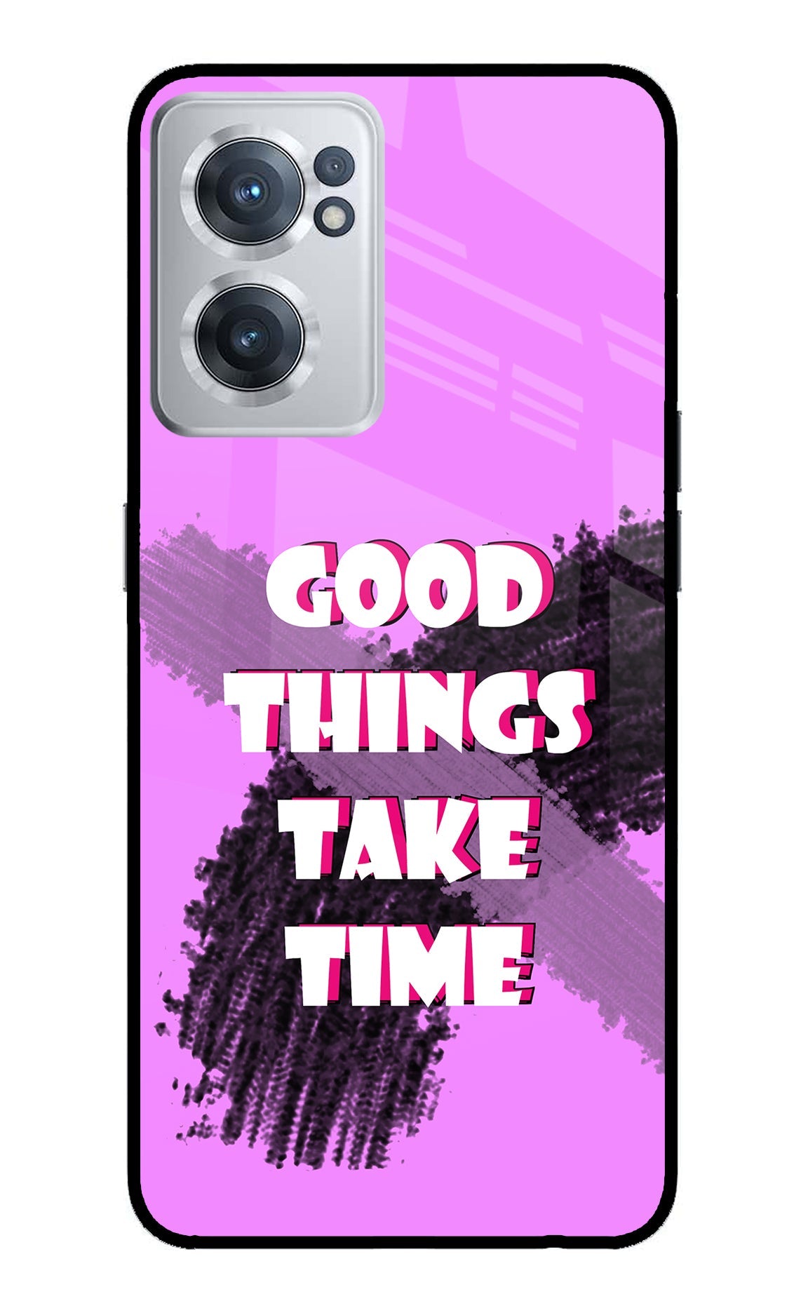 Good Things Take Time OnePlus Nord CE 2 5G Back Cover