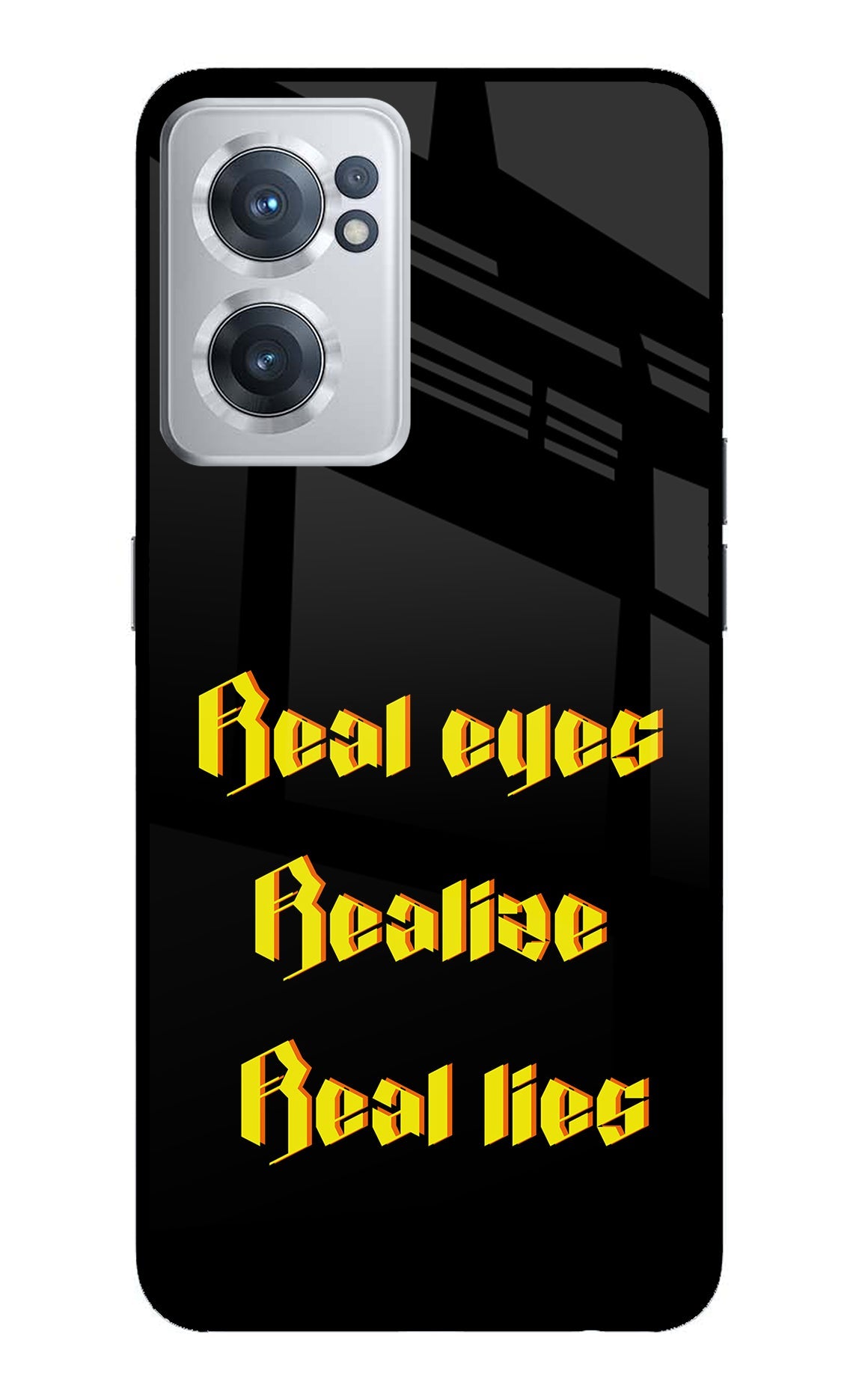 Real Eyes Realize Real Lies OnePlus Nord CE 2 5G Back Cover