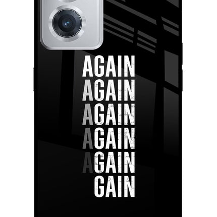 Again Again Gain OnePlus Nord CE 2 5G Glass Case