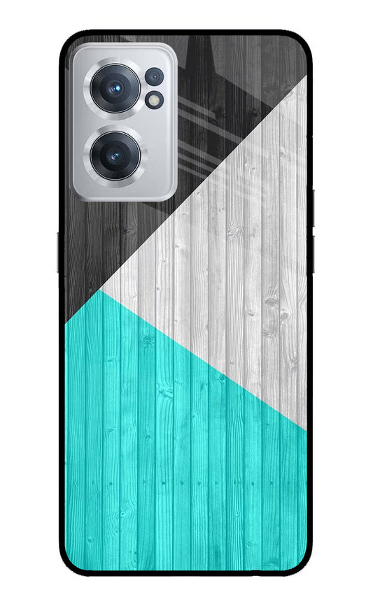 Wooden Abstract OnePlus Nord CE 2 5G Glass Case