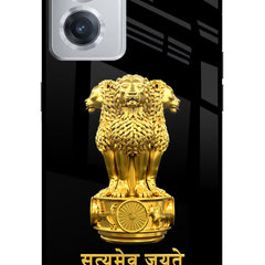 Satyamev Jayate Golden OnePlus Nord CE 2 5G Glass Case
