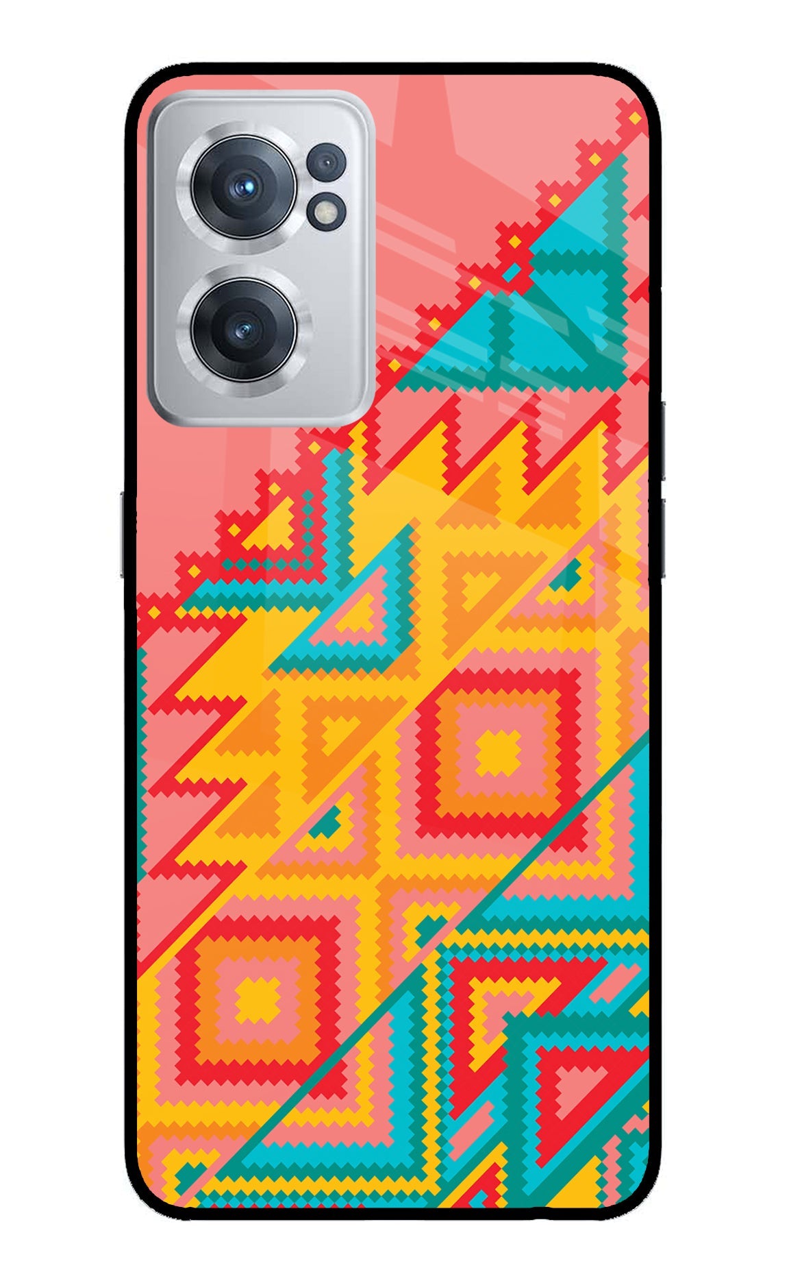 Aztec Tribal OnePlus Nord CE 2 5G Glass Case