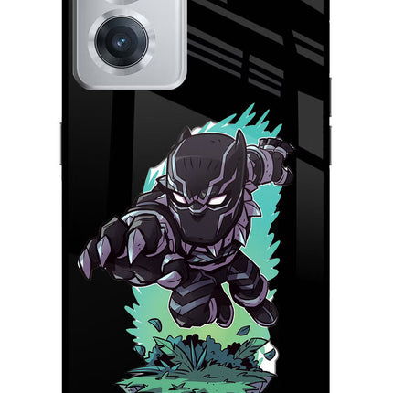 Black Panther OnePlus Nord CE 2 5G Glass Case