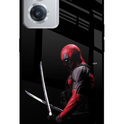 Deadpool OnePlus Nord CE 2 5G Glass Case Back Cover by Casekaro