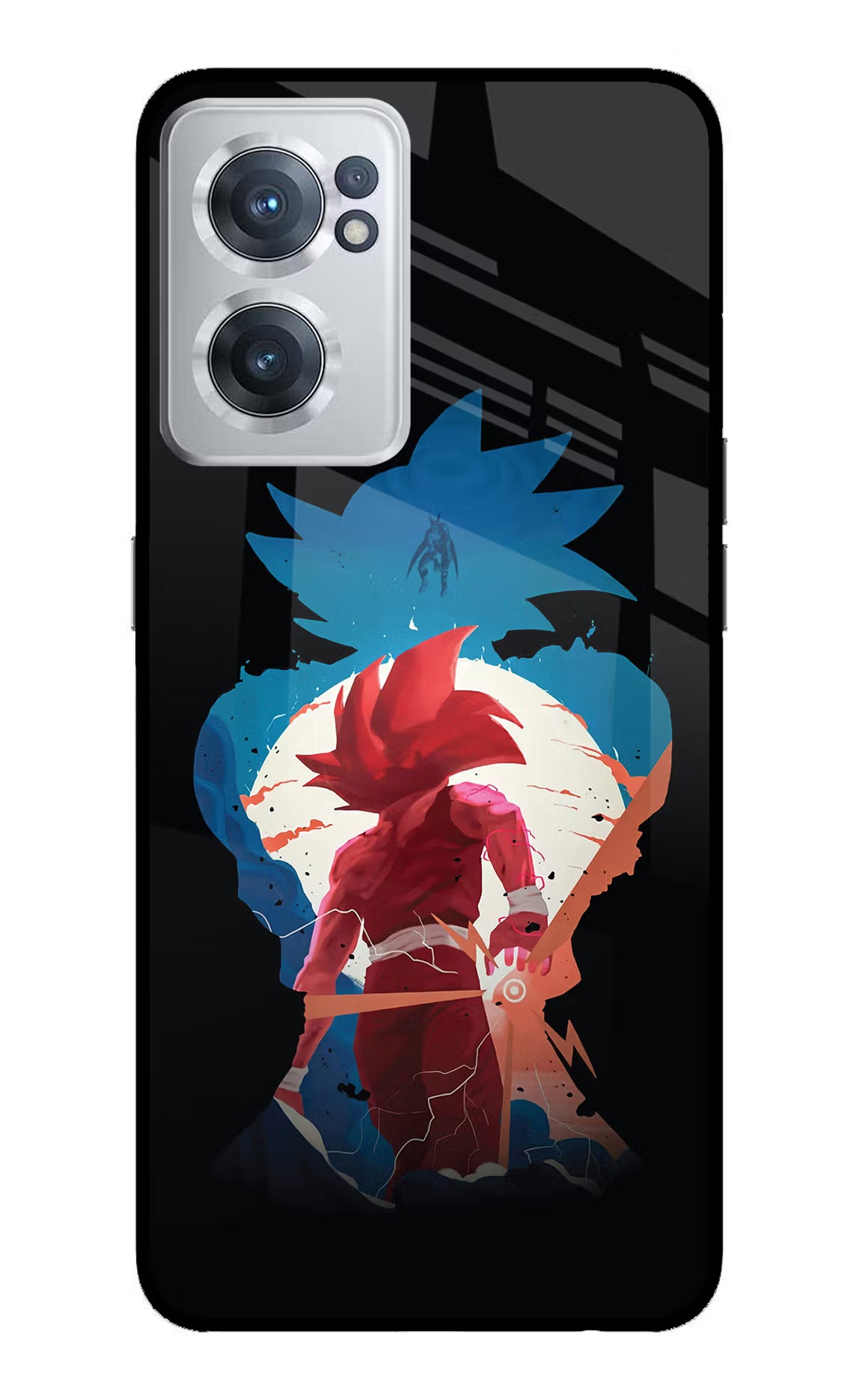 Goku OnePlus Nord CE 2 5G Glass Case Back Cover by Casekaro