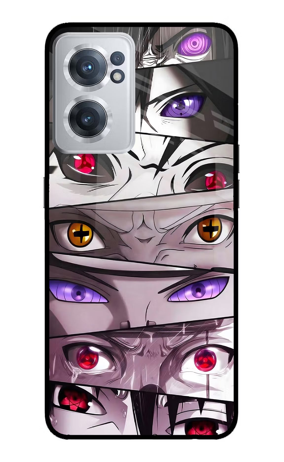 Naruto Anime OnePlus Nord CE 2 5G Glass Case Back Cover by Casekaro