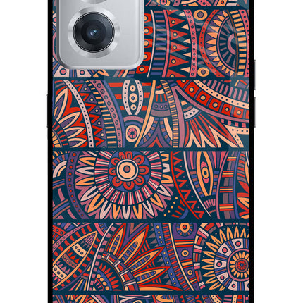 African Culture Design OnePlus Nord CE 2 5G Glass Case
