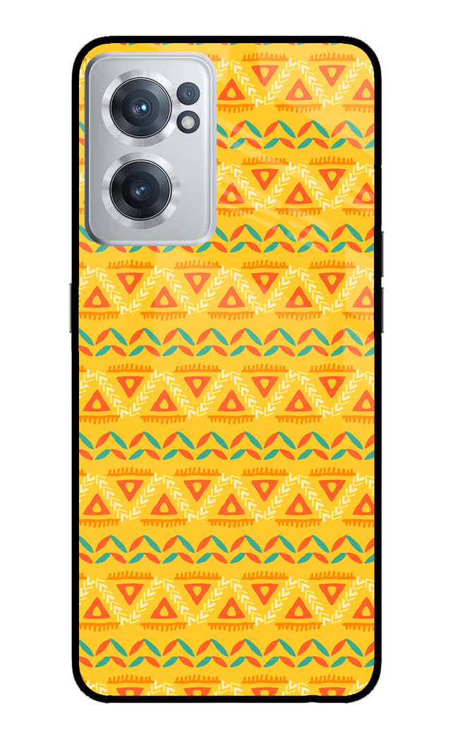 Tribal Pattern OnePlus Nord CE 2 5G Glass Case