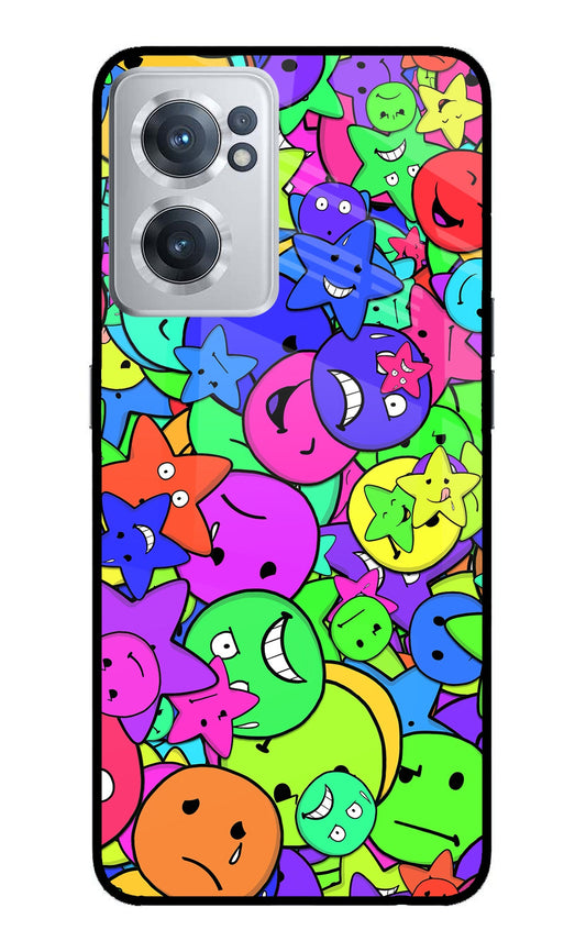 Fun Doodle OnePlus Nord CE 2 5G Glass Case