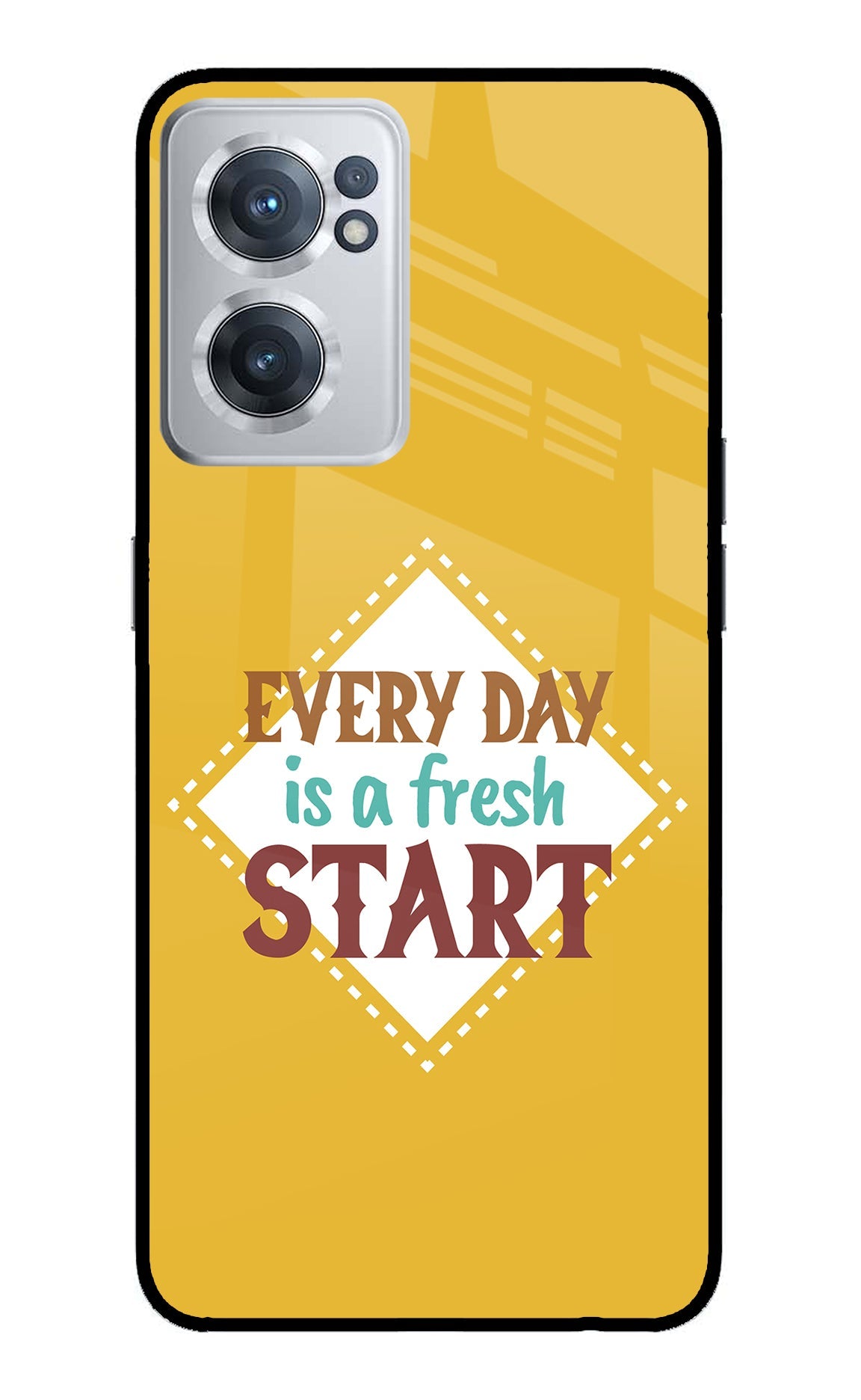 Every day is a Fresh Start OnePlus Nord CE 2 5G Back Cover